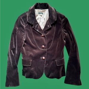 J Crew velvet blazer (size 4)